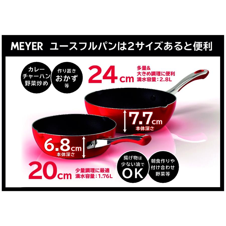 MEYER（マイヤー） ＼ポイント5倍／ フライパン ユースフルパン 20cm