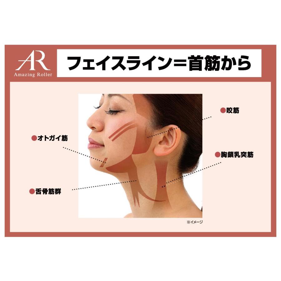 ホームエステ(美顔器) ホームエステティック 美顔器 アメージングローラー ミニブック付