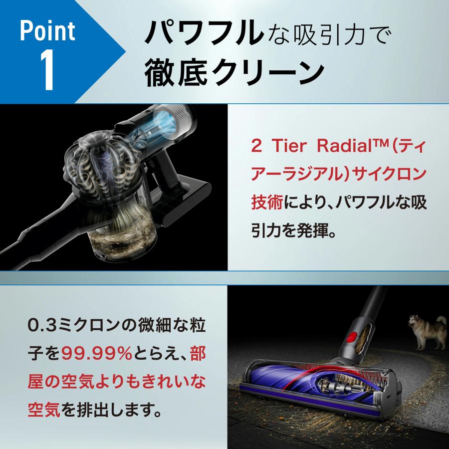 V8 Plus SV25BU Dyson ダイソン 掃除機 コードレス クリーナー