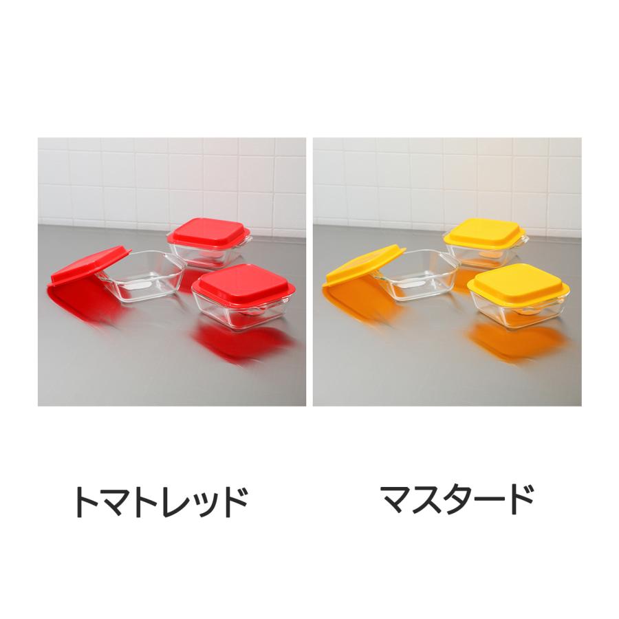 iwaki（イワキ） 耐熱ガラス 保存容器 オーブントースター皿 ハーフ 3