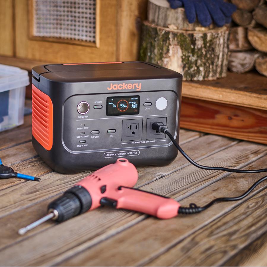ジャクリ ポータブル電源 アウトドアや防災対策に! バッテリー ジャクリ ポータブル電源 アウトドアや防災対策に! バッテリー