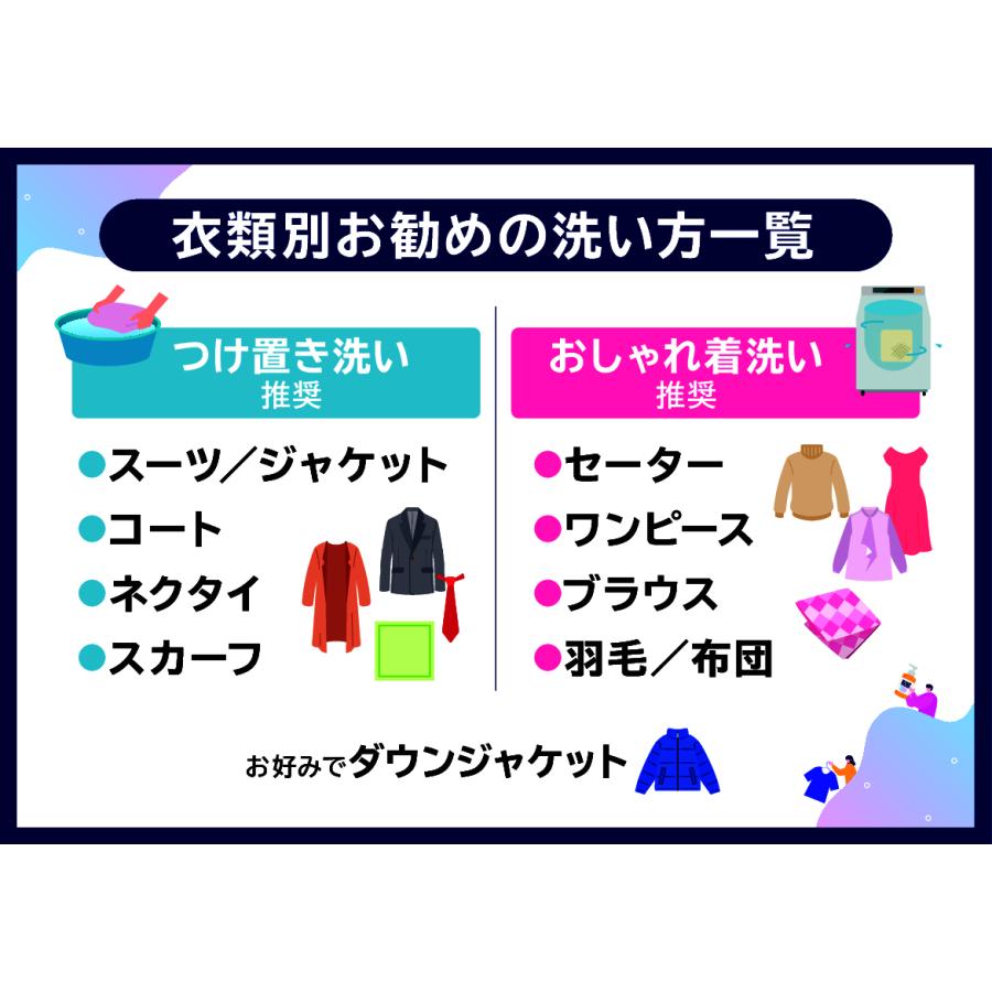 ハイベック 爆買 洗剤 ドライネオ ドライマーク表示の衣類を洗える