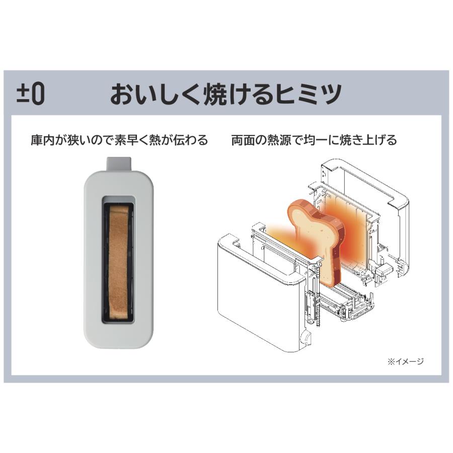 0（プラスマイナスゼロ） ＼ポイント15倍／ トースター ポップアップ