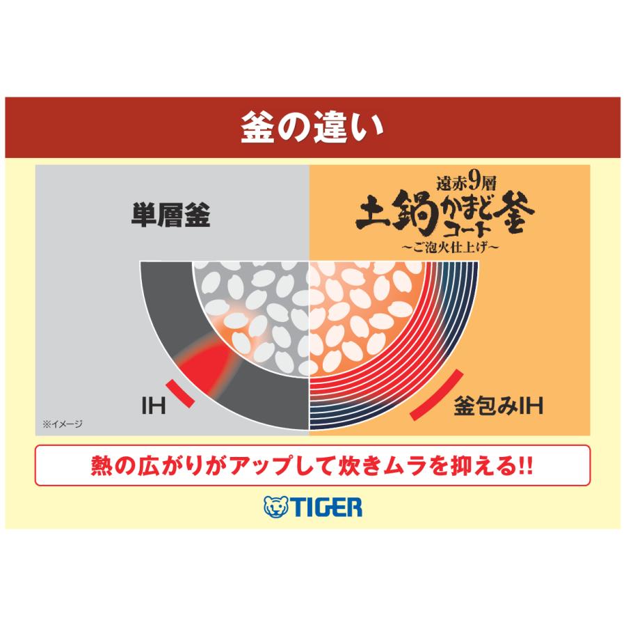 タイガー（TIGER） 炊飯器 限定生産モデル 5.5合 日本製 圧力IHジャー