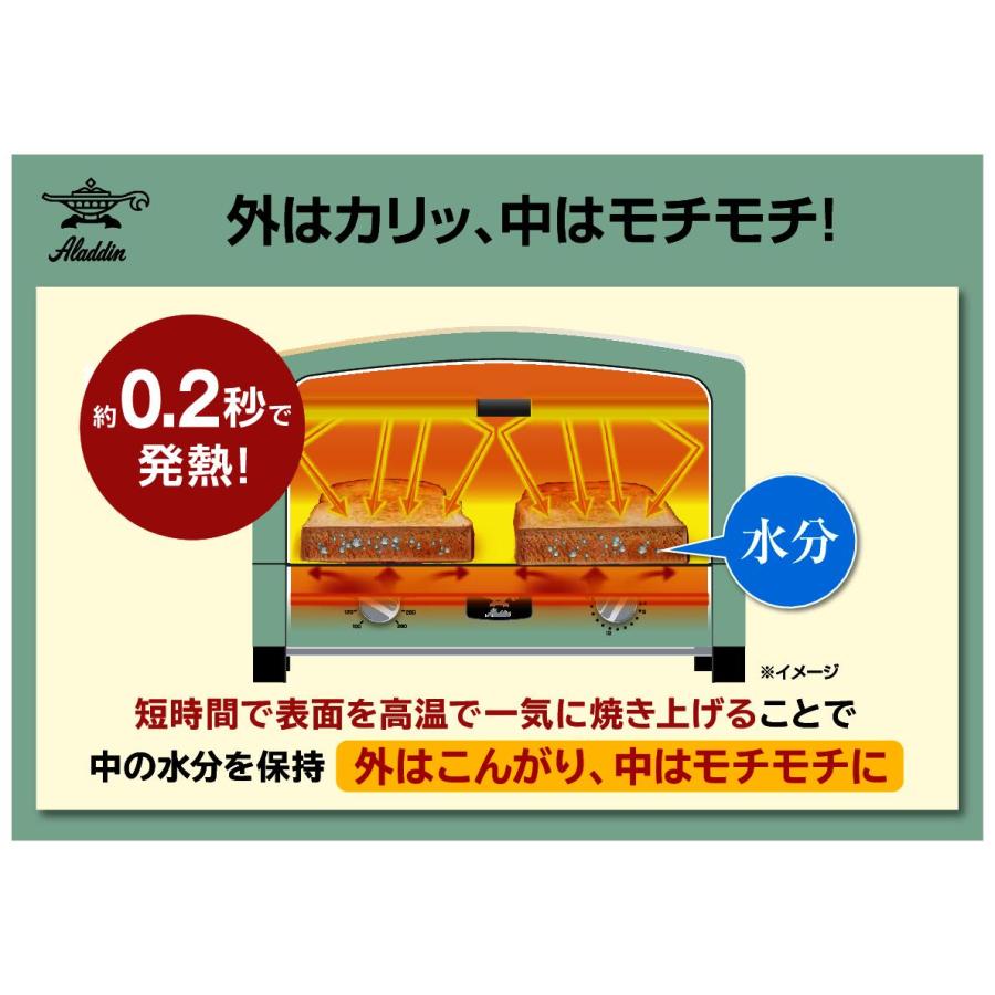 アラジン（Aladdin） 特別セット トースター オーブントースター