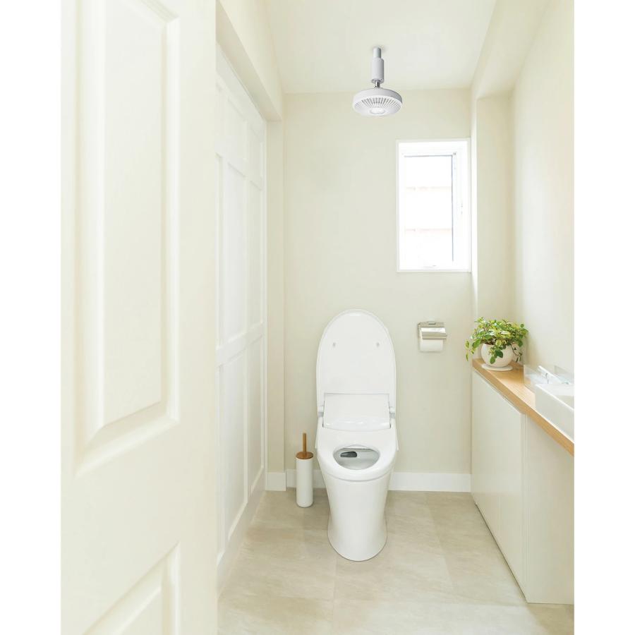 DOSHISHA シーリングファンライト 人感センサー付 自動でON/OFF 扇風機