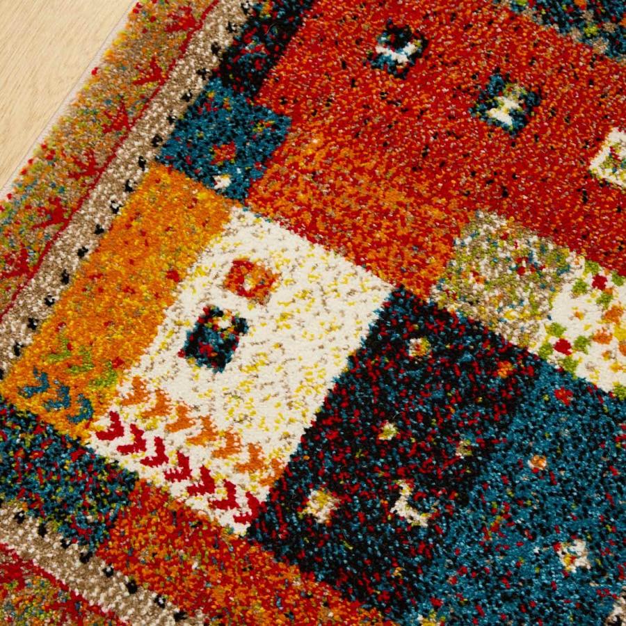ラグマット ラグ じゅうたん サイズ：200×250cm ギャッベ 絨毯