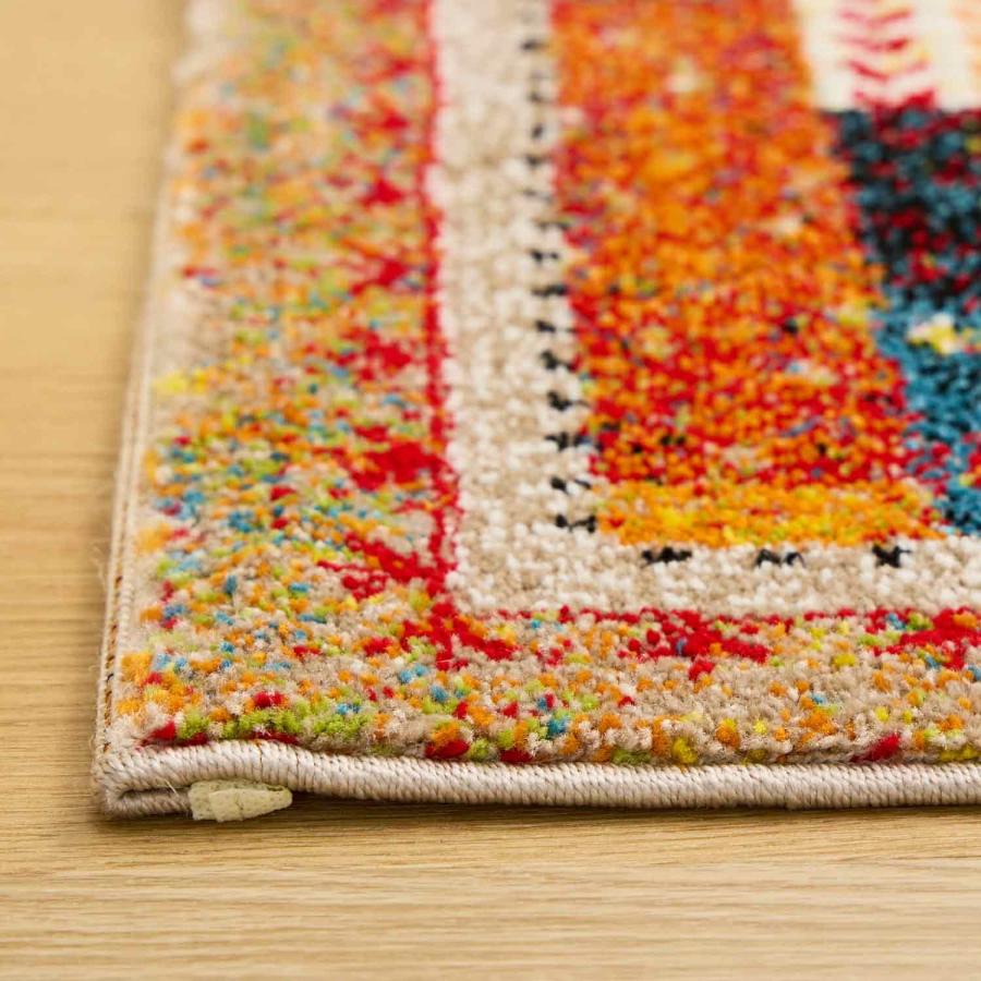 ラグマット ラグ じゅうたん サイズ：200×250cm ギャッベ 絨毯