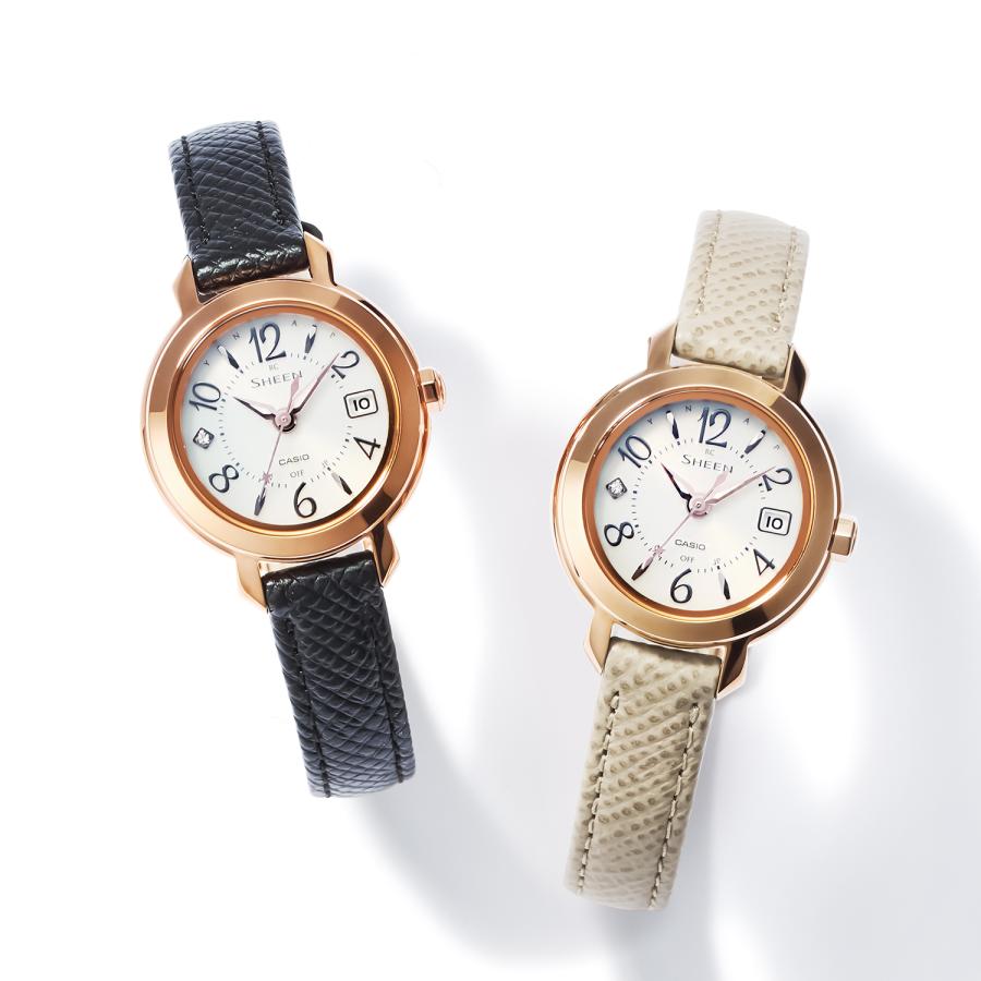 li-ly【限定/希少】CASIO SHEEN ソーラー 防水 腕時計 楽天市場】【電池交換不要】 カシオ 腕時計 CASIO 時計 シーン SHEEN