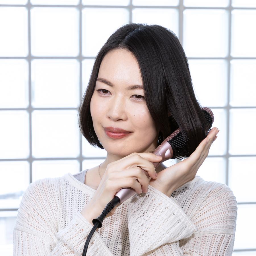 CREATEs（クレイツ） ヘアアイロン ケアスタイリングブラシ ケアリッチ