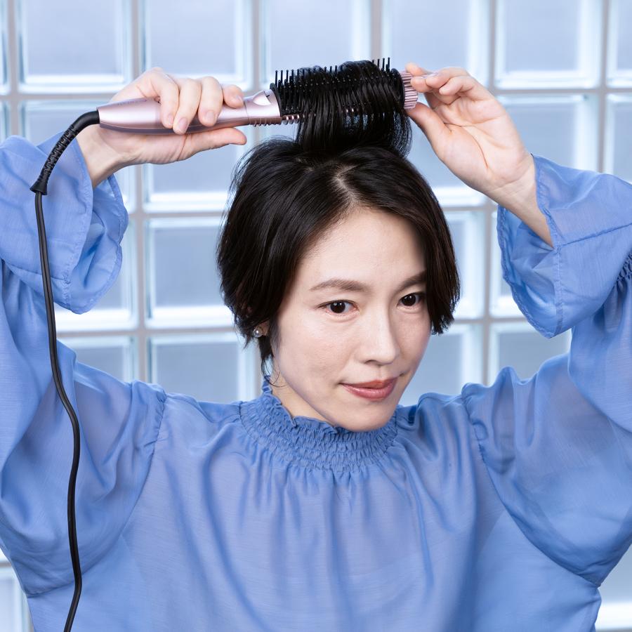 CREATEs（クレイツ） ヘアアイロン ケアスタイリングブラシ ケアリッチ