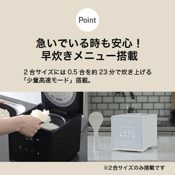山善（YAMAZEN） 爆買 キューブ型マイコン炊飯器 5.5合 YJS-CM102