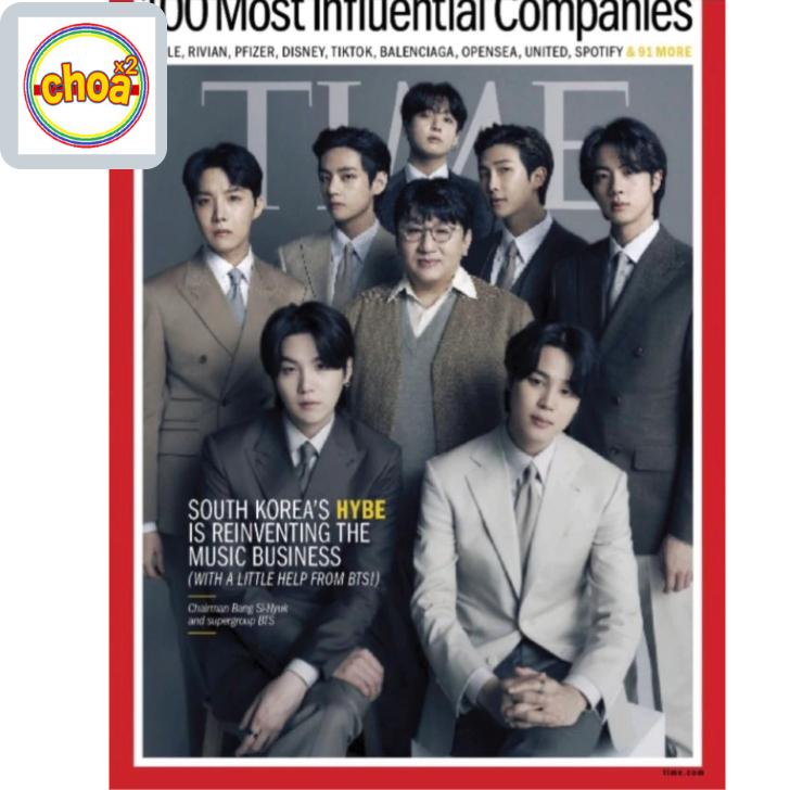 Time Asia Ed. 2022/ 04/ 11 :100 Most Influential Companies : BTS (防弾少年団) 表紙 TIME ASIA版｜shopchoax2