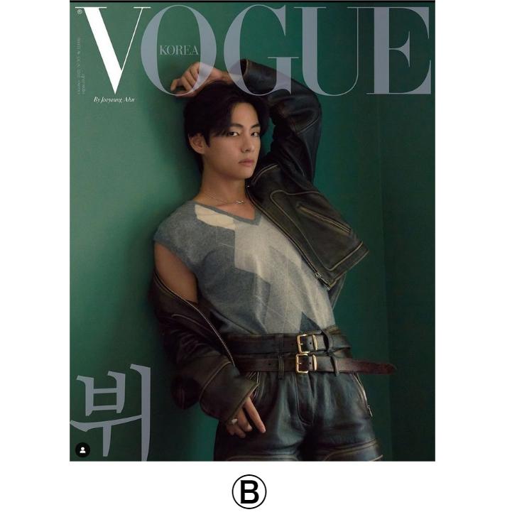 雑誌 VOGUE korea 2022年 10月号 BTS V 表紙, 画報 記事掲載 KOREA