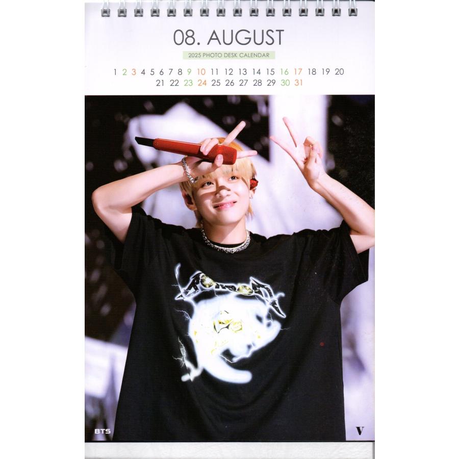 V (ヴイ) (BTS)卓上カレンダー /2025-2026年(2年分) : SHOP choax2