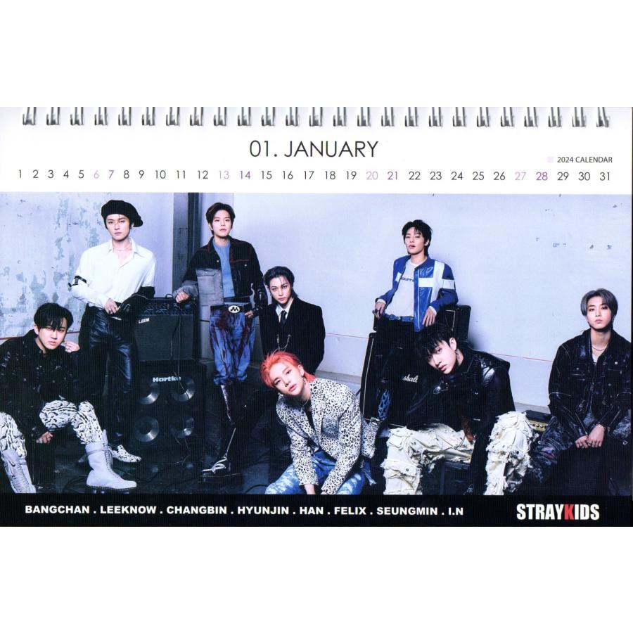 Stray Kids(スキズ)卓上カレンダー /2024-2025年(2年分) : SHOP choax2