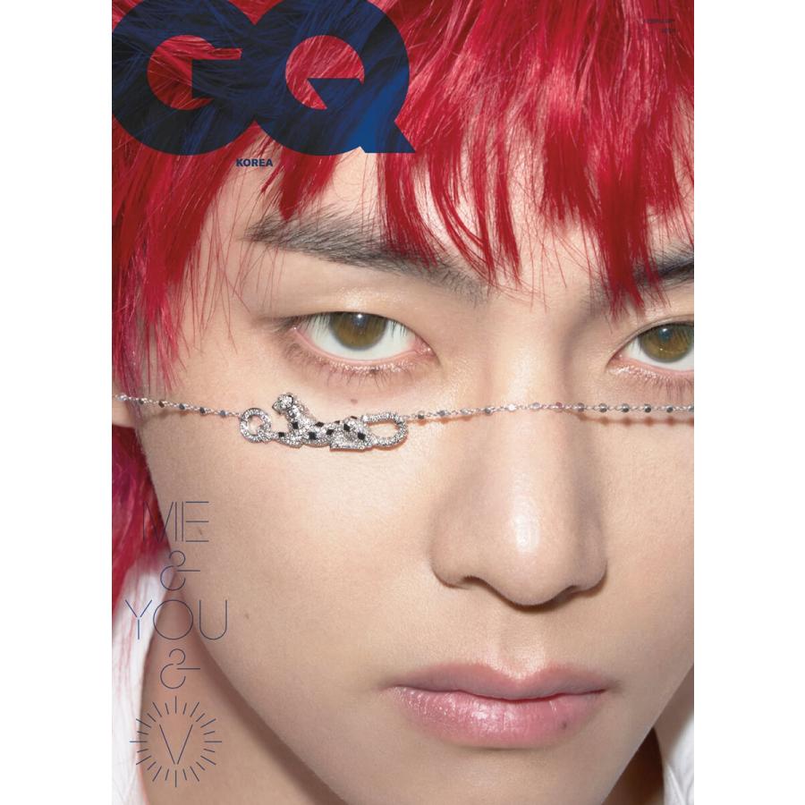 雑誌 GQ 2026年 2月号 BTS V 6表紙中 1種選択, 画報 記事掲載 KOREA