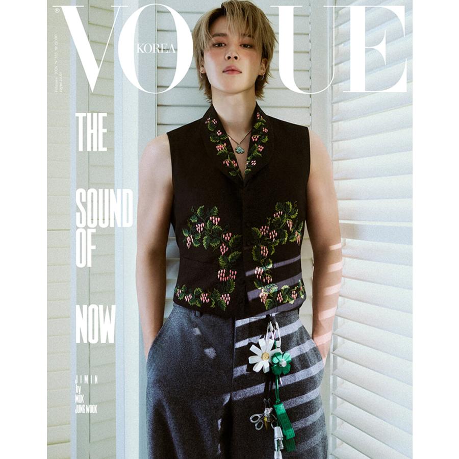 雑誌 VOGUE 2026年 2月号 BTS JIMIN 7表紙中 1種選択, 画報 記事掲載