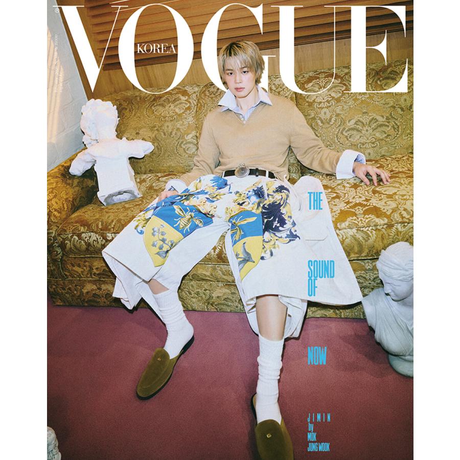 雑誌 VOGUE 2026年 2月号 BTS JIMIN 7表紙中 1種選択, 画報 記事掲載