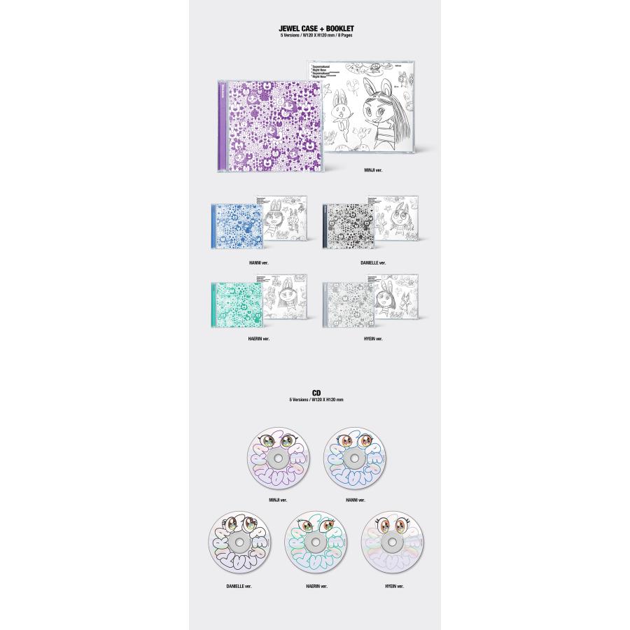 NewJeans [Supernatural] NJ X MURAKAMI (Cross Bag ver.) NEWJEANS