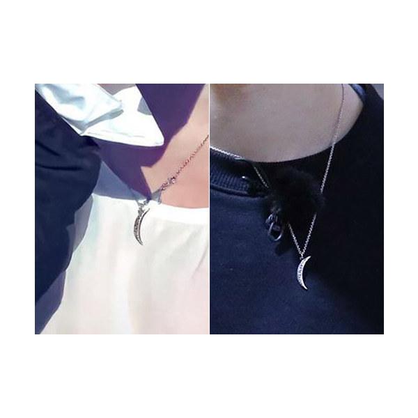 925silver ] BTS 防弾少年団 スタイル Luna ネックレス アクセサリー