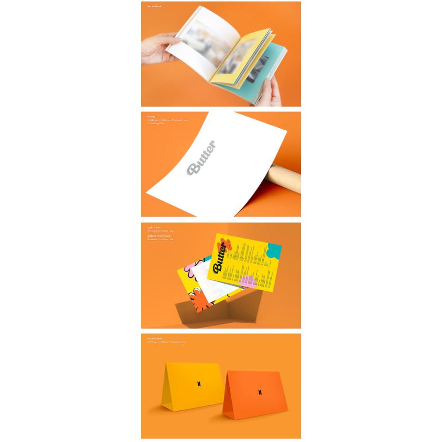 BTS Butter (Peaches・Cream)アルバム BTS「 Butter 」Cream, Peaches ver. 防弾少年団 CD バンタン : SHOP