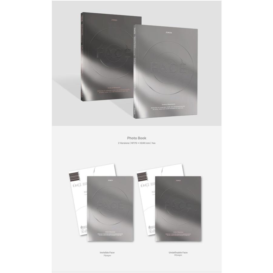 JIMIN (BTS) FACE / 1st Album [Invisible Face Undefinable Face