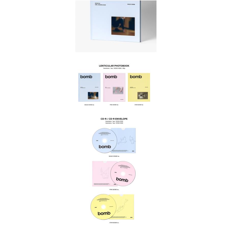 ILLIT bomb / 3rd Mini Album 3種SET アイリット : SHOP choax2