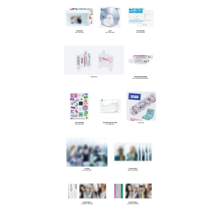 ILLIT NOT CUTE ANYMORE / 1ST SINGLE ALBUM (NOT Ver. MY NAME Ver