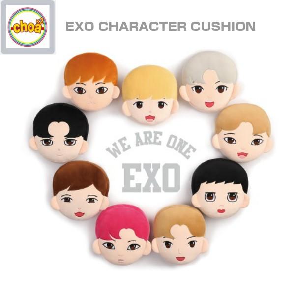 EXO CHARACTER CUSHION メンバー別選択 　公式グッズ exo｜shopchoax2