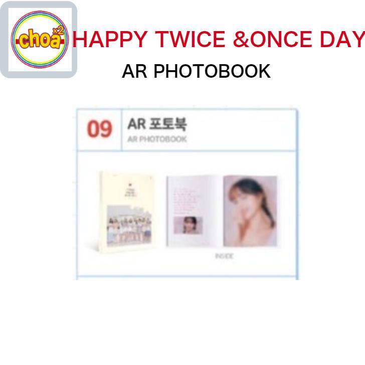 TWICE AR PHOTOBOOK [HAPPY TWICE&ONCE DAY! GOODS] 公式グッズ｜shopchoax2
