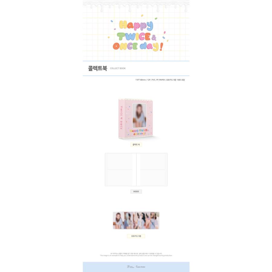 TWICE COLLECT BOOK [HAPPY TWICE&ONCE DAY! GOODS] 公式グッズ｜shopchoax2｜02