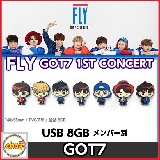 GOT7 USB 【FLY】1ST CONCERT　OFFICIAL goods got7 公式コンサートグッズ｜shopchoax2