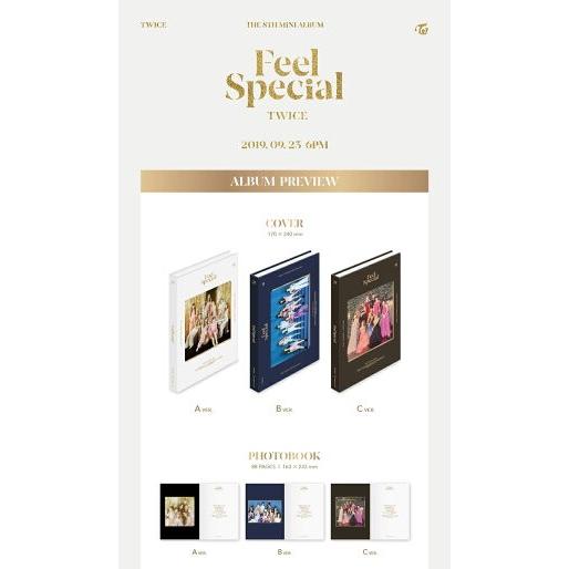 TWICE (トゥワイス)−THE 8TH MINI ALBUM  [Feel Special ]全3種SET｜shopchoax2｜02