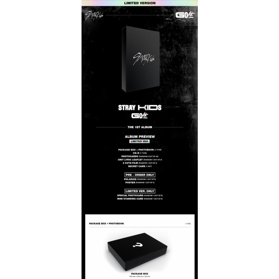 Stray Kids [ GO生 / 1ST ALBUM (LIMITED) ] 正規1集(限定版) ｜ (“GO