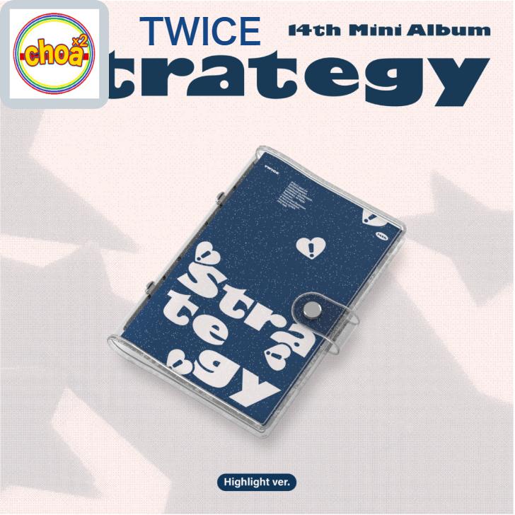 TWICE [ STRATEGY ] / 14th Mini Album (Highlight ver.) CD TWICE