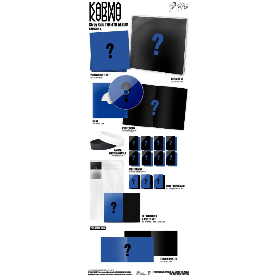 Stray Kids KARMA / 4st Full Album (KARMA VER.) CD (限定版