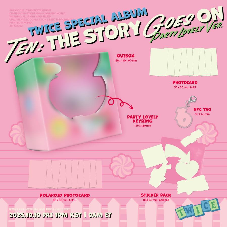 TWICE TEN: The Story Goes On / SPECIAL ALBUM (Party lovely