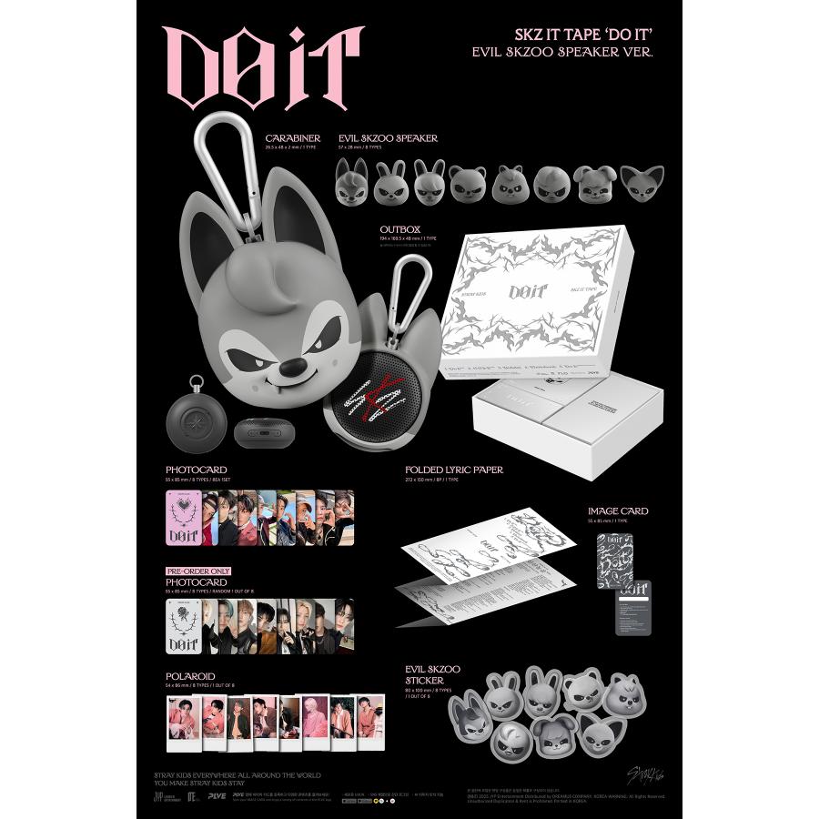 Stray Kids DO IT / SKZ TAPE (EVIL SKZOO SPEAKER VER.) ストレイ