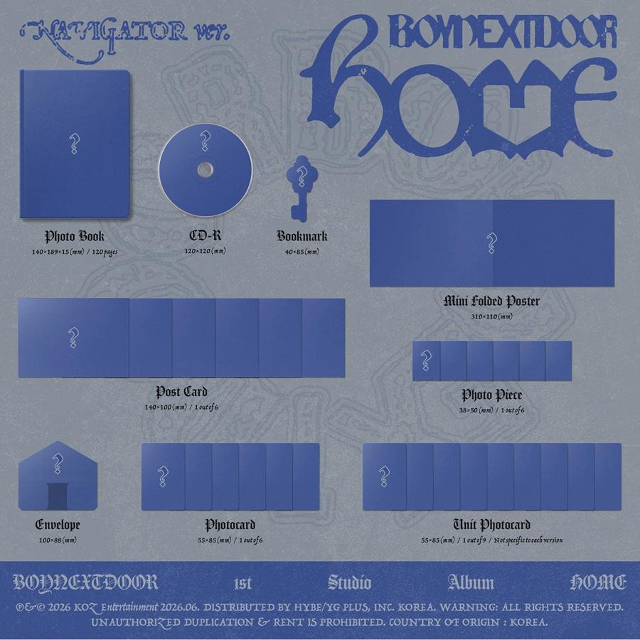 BOYNEXTDOOR - HOME / 1st Studio Album : SHOP choax2 - 通販 - Yahoo