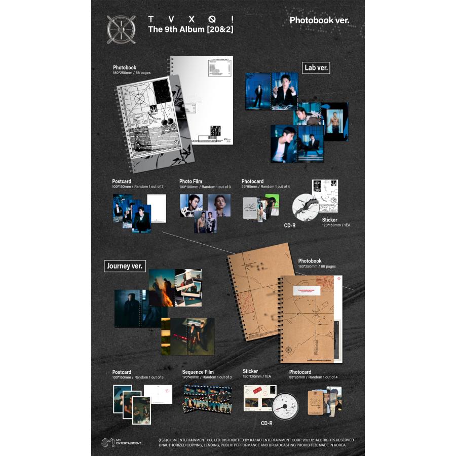 東方神起 正規9集 [20&2] (Photo Book Ver.) 2種中1種ランダム TVXQ