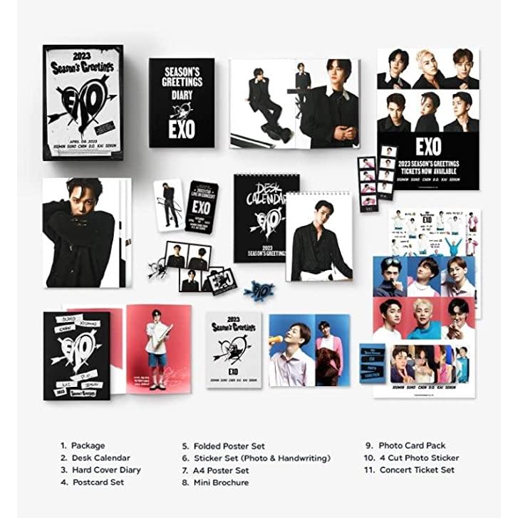 withMUU公式特典付! 2023 SM ARTIST SEASON'S GREETINGS withMUU公式特典付! 2023 SM ARTIST SEASON'S GREETINGS