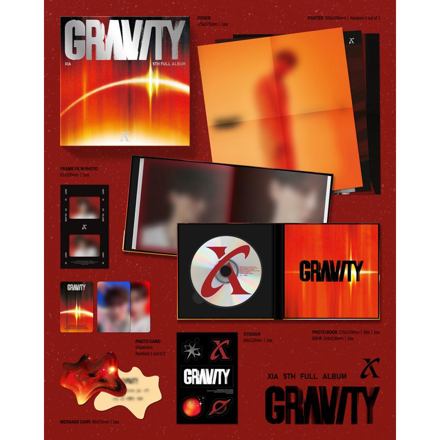 XIA GRAVITY / 5th FULL ALBUM (Orbit Ver.) ジュンス JUNSU : SHOP