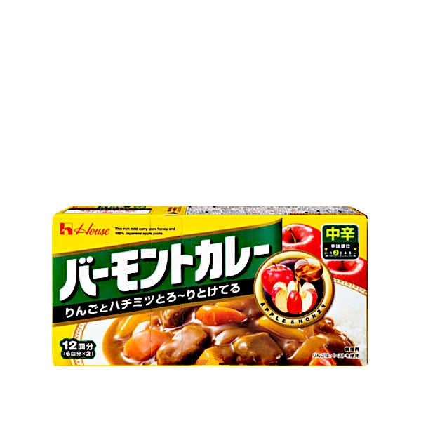 送料無料 バーモントカレー中辛 ハウス 230g ルウ 60個