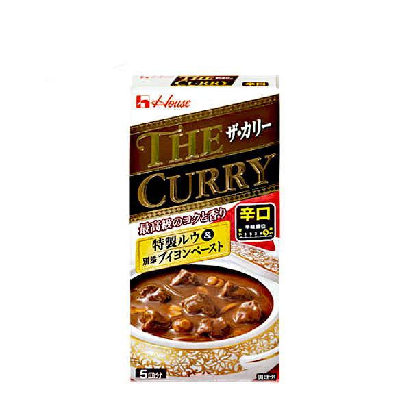 送料無料 ザ カリー辛口 ハウス 140g ルウ 80個 Sハウス ザ・カリー
