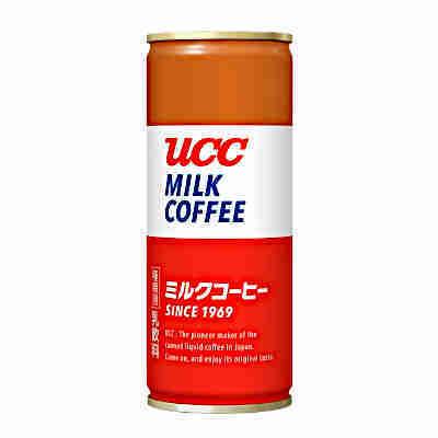 送料無料 ミルクコーヒー UCC 250g 缶 30本×2ケース｜shopdaihei