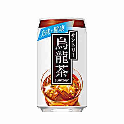送料無料 サントリー 烏龍茶 340ｇ 缶 24本×2ケース｜shopdaihei