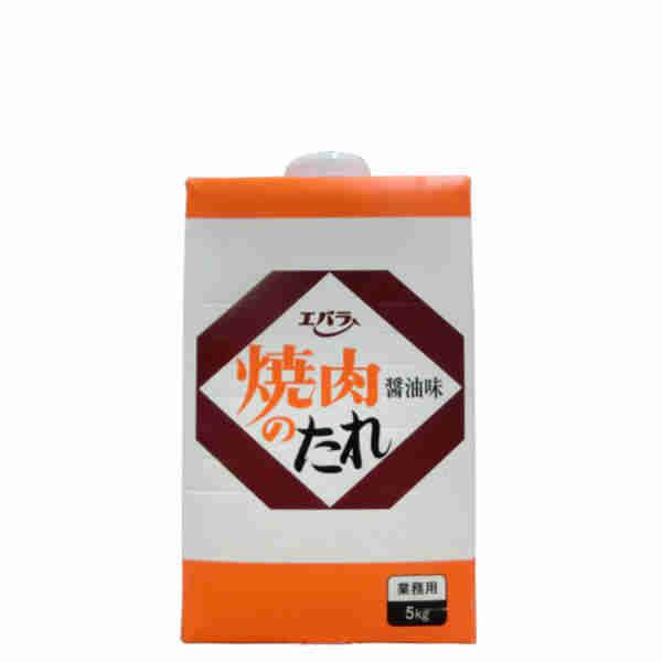 送料無料 焼き肉のたれ しょうゆ味 紙パック エバラ 業務用 5kg 4個入