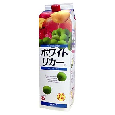 都城酒造 送料無料 ホワイトリカー2 35度 1.8L パック 8本入