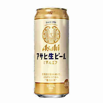 アサヒ（asahi） 送料無料 アサヒ生ビール マルエフ 500ml 缶 24本×2